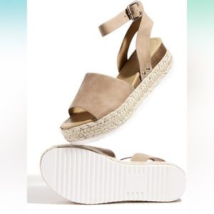 SODA Tan Espadrilles